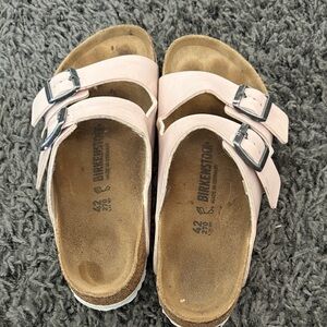 Birkenstock Light Pink Double Strap Sandals